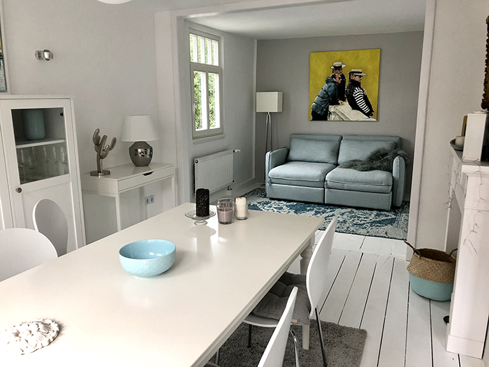 Essecke der Ferienwohnung